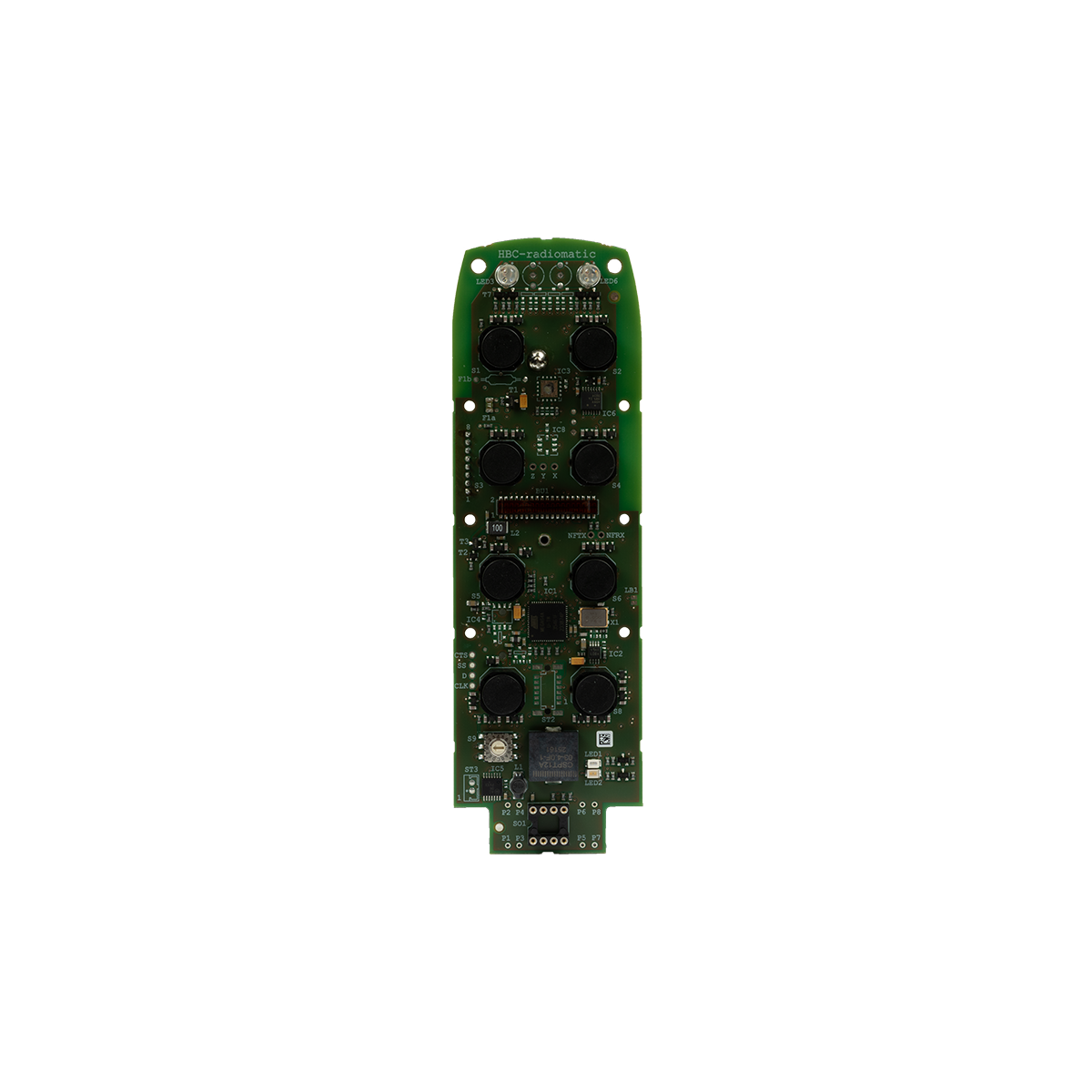 Senderplatine quadrix