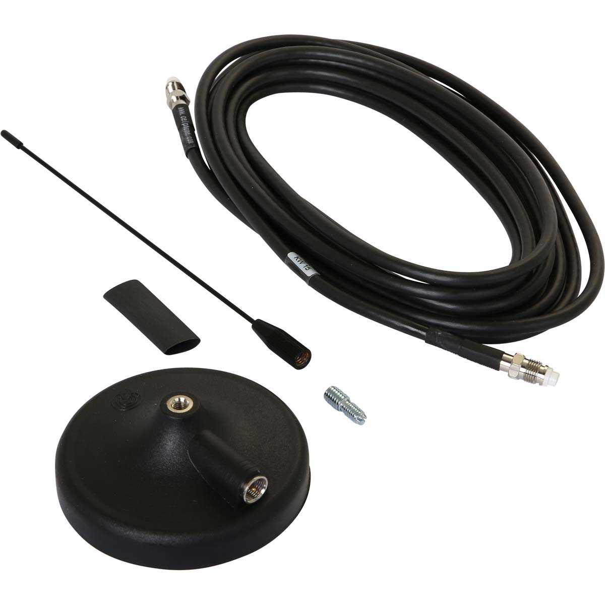 Magnethaft-Antenne m. Kabel, 410-470MHz, Minicrimp, und Adapter, 4m Magnethaft-Antenne m. Kabel, 410-470MHz, Minicrimp, und Adapter, 4m