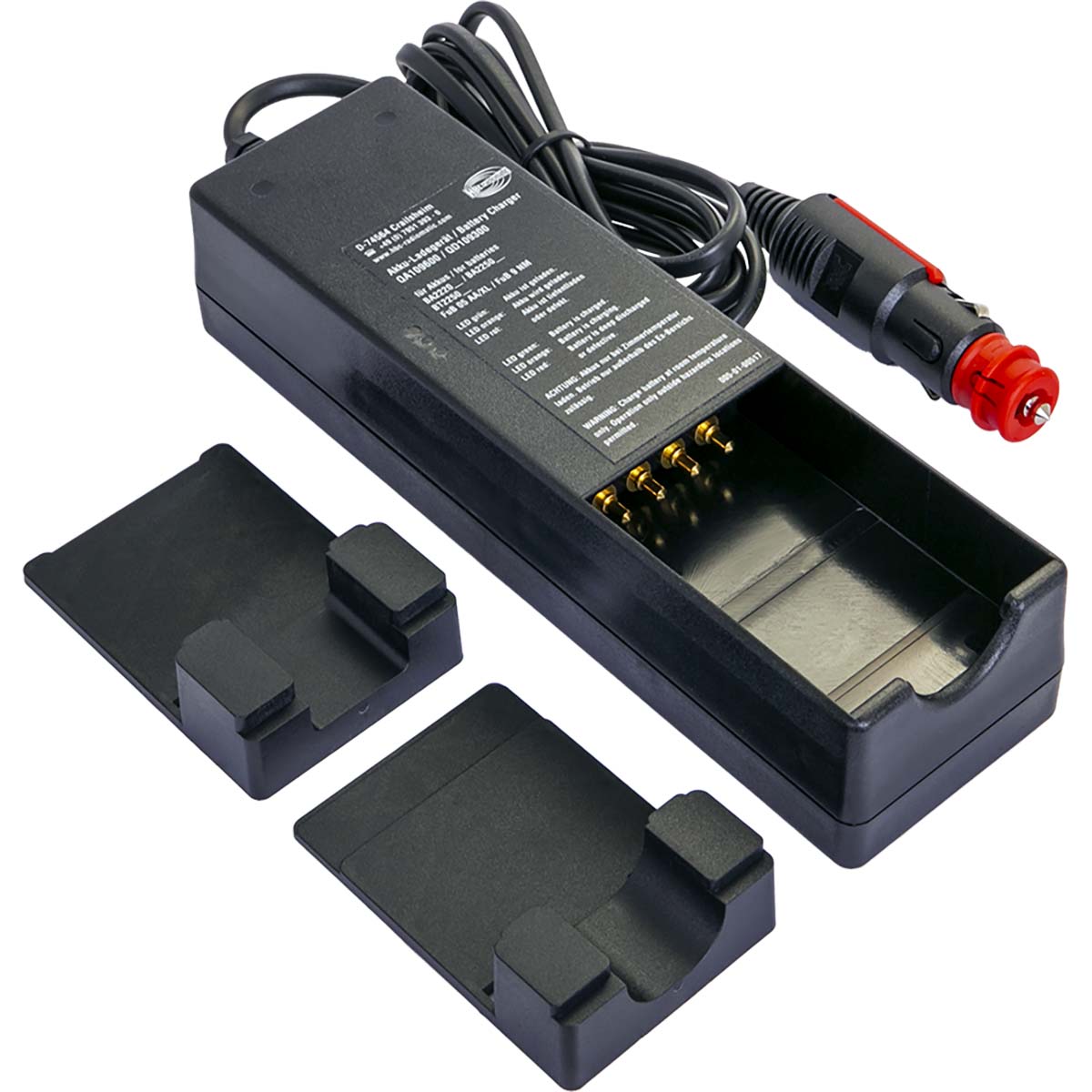 Ladegerät QD109300 mit KFZ-Stecker Ladegerät QD109300 mit KFZ-Stecker