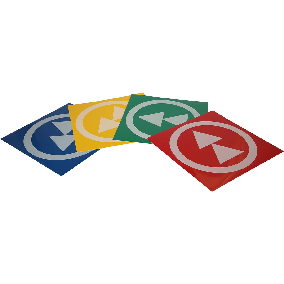 Klebefolien Set, Kransymbole Doppelpfeile Klebefolien Set, Kransymbole Doppelpfeile