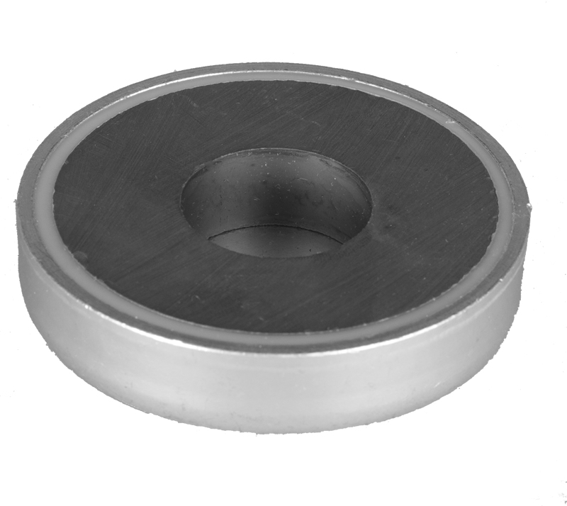 Fastening magnet for receiver