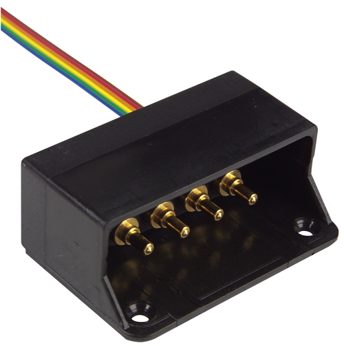 Contact block with tele teach Contact block with tele teach