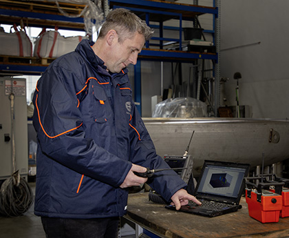 Frequenzanalyse vor Ort Frequenzanalyse vor Ort