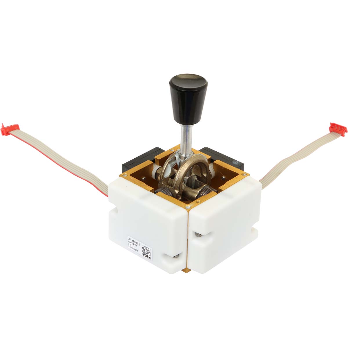 Joystick potentiometer, cross, 20/20 latching, with square potentiometer Joystick potentiometer, cross, 20/20 latching, with square potentiometer