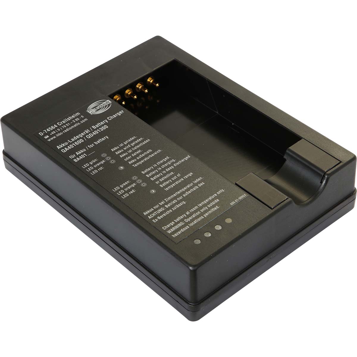 Battery charger QA401600, 100-240V/AC Battery charger QA401600, 100-240V/AC