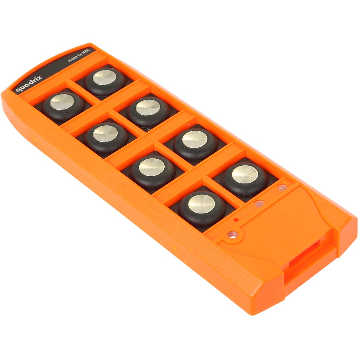 Sendergehäuse Oberteil quadrix, radiomatic<sup>®</sup> iLOG, orange, inkl. Betätiger, Klemmring und Lichtleiter Sendergehäuse Oberteil quadrix, radiomatic<sup>®</sup> iLOG, orange, inkl. Betätiger, Klemmring und Lichtleiter