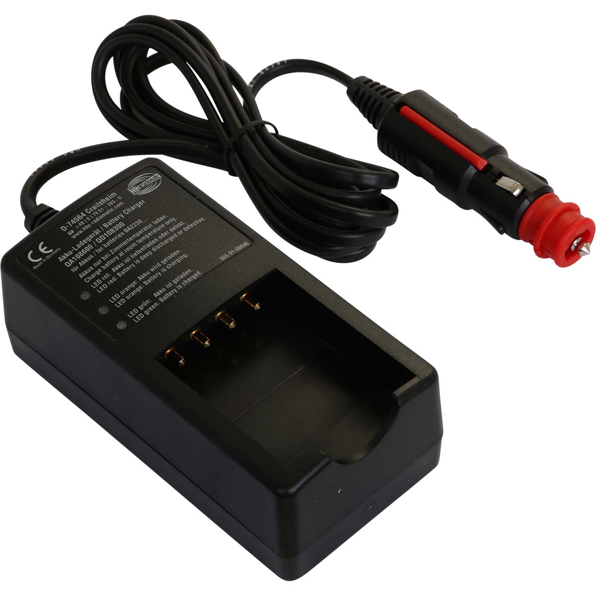 Ladegerät QD108300, 10-30V/DC Ladegerät QD108300, 10-30V/DC