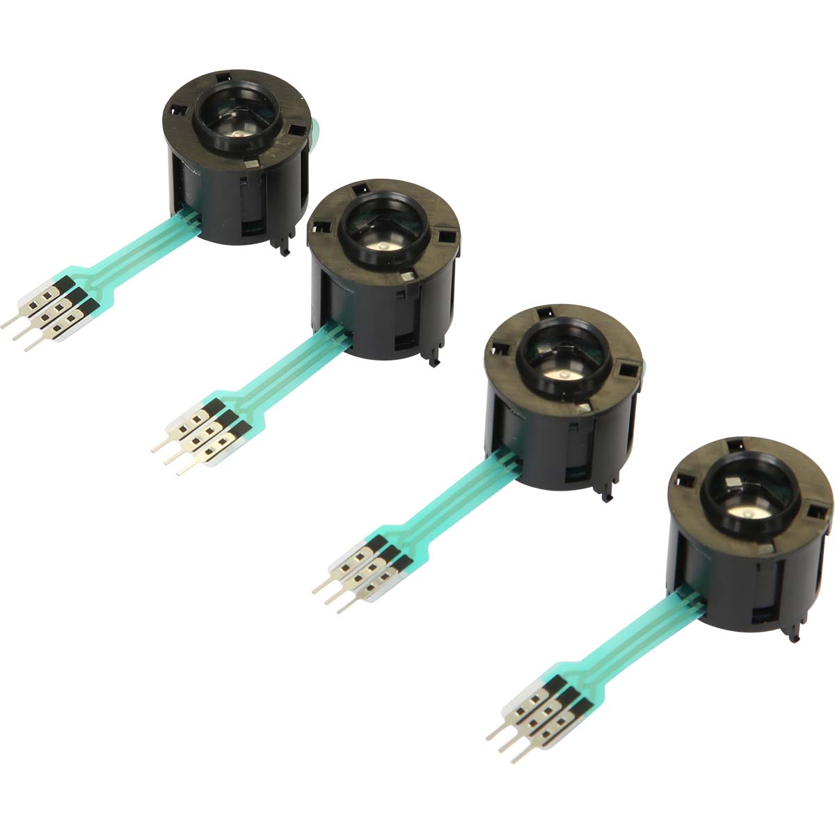 4x HBC 2-Stufentaster, 4x HBC 2-Stufentaster,