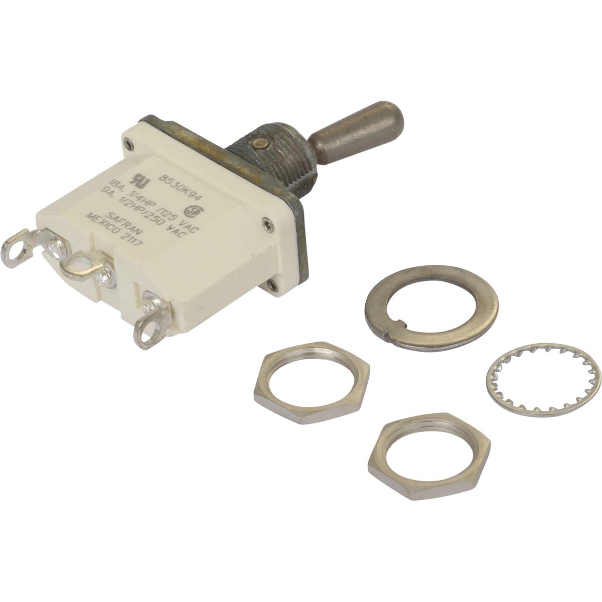 Kippschalter, Rast-Rast, 1-polig Kippschalter, Rast-Rast, 1-polig