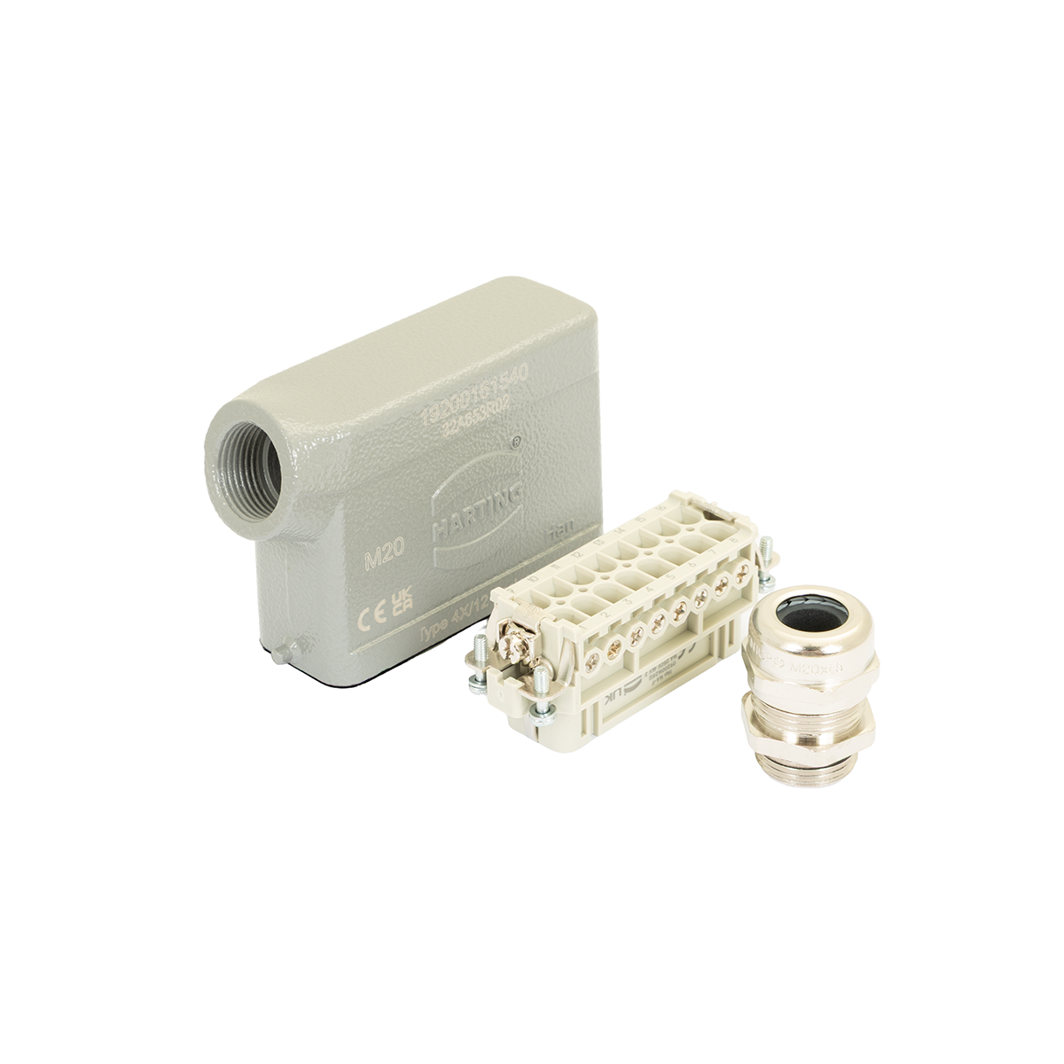 Connector set Han 16A